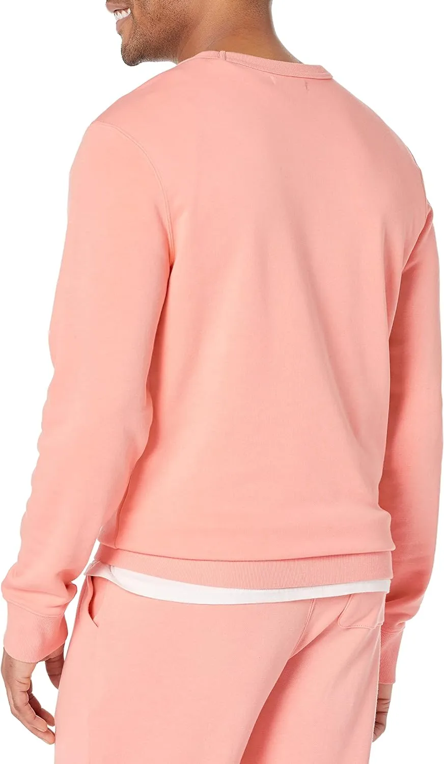 Amazon Essentials Men's Crewneck Sweatshirt, Lightweight Long-Sleeve French Terry (Available in Big & Tall)