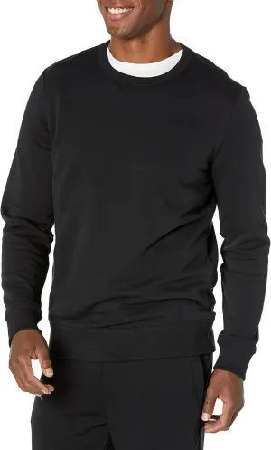 Amazon Essentials Men's Crewneck Sweatshirt, Lightweight Long-Sleeve French Terry (Available in Big & Tall)