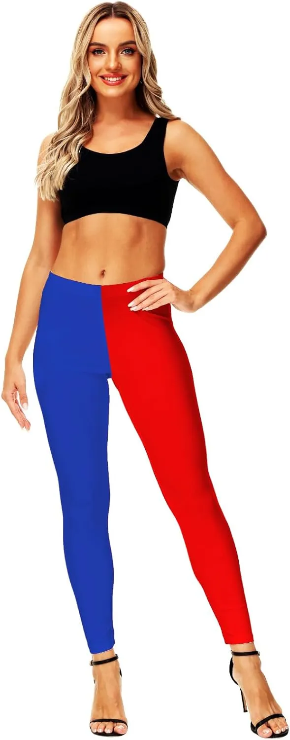 AOBUTE Women's Halloween Leggings Stretchy Printed Legging Tights