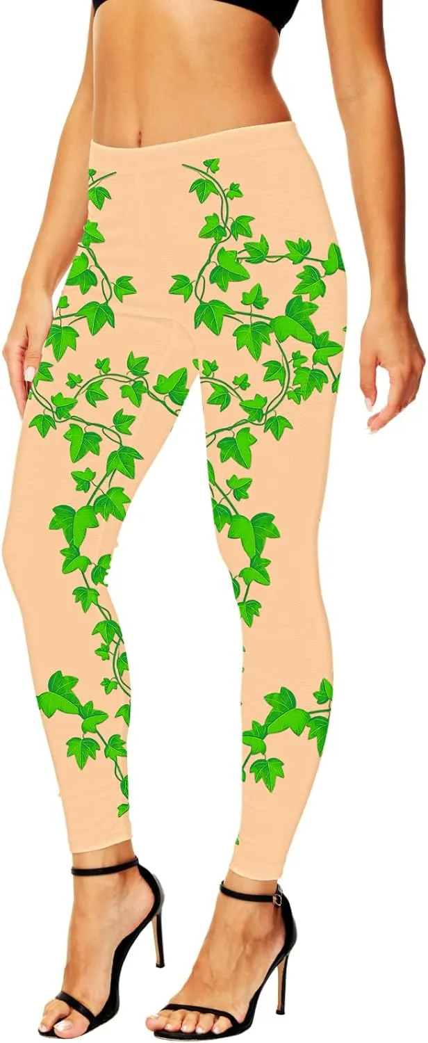 AOBUTE Women's Halloween Leggings Stretchy Printed Legging Tights