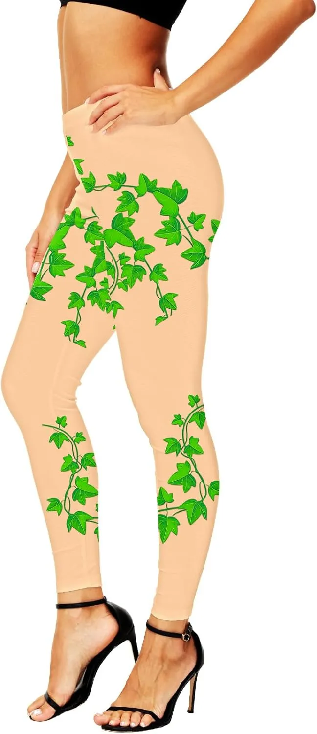 AOBUTE Women's Halloween Leggings Stretchy Printed Legging Tights