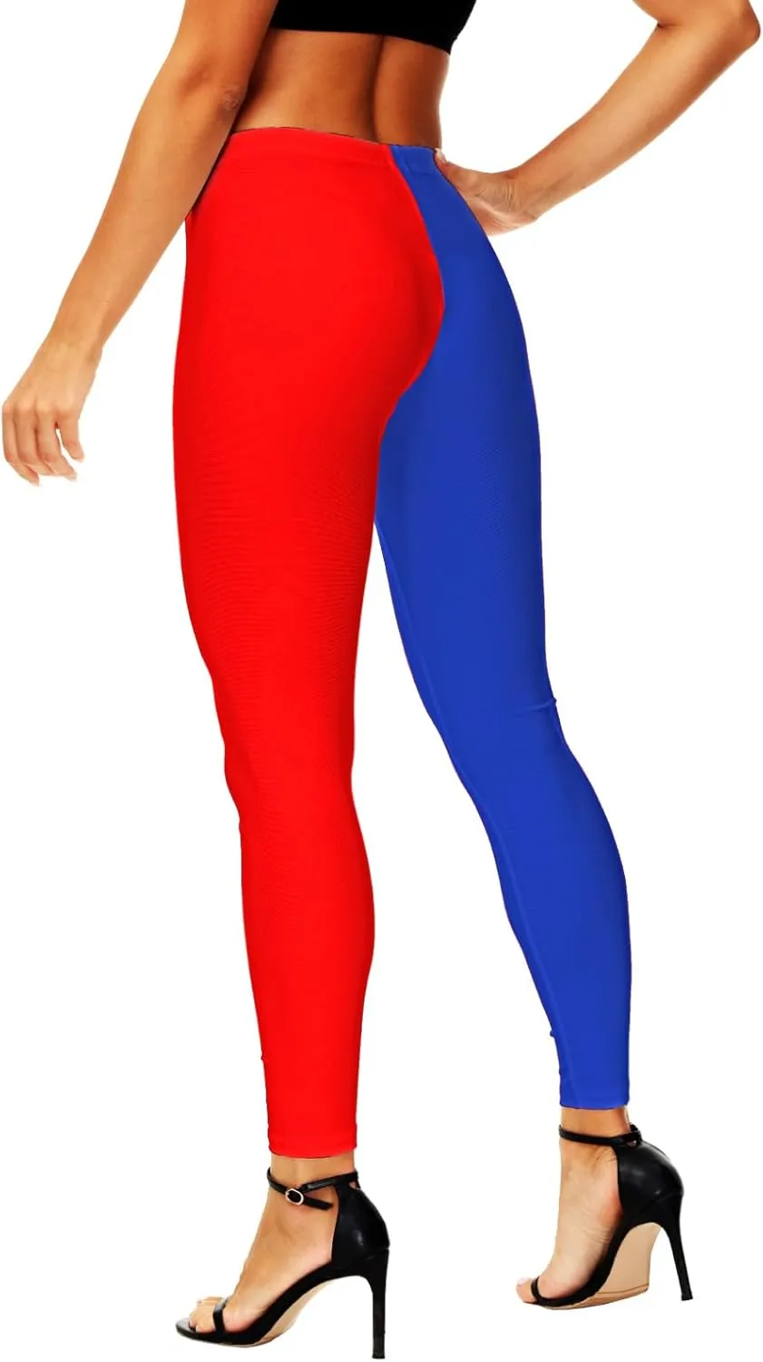 AOBUTE Women's Halloween Leggings Stretchy Printed Legging Tights