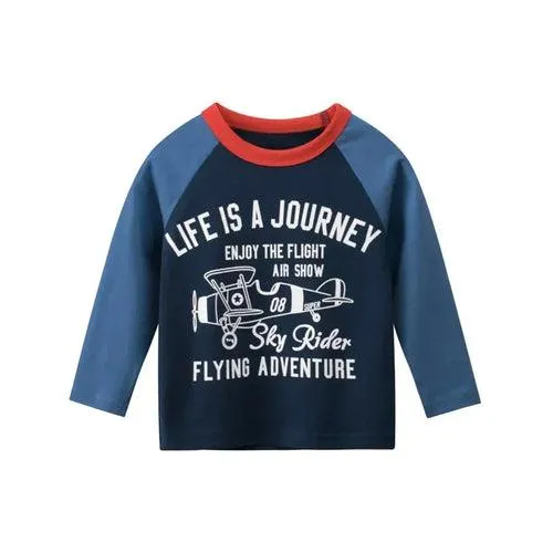 Autumn New Cartoon Astronaut T-shirts