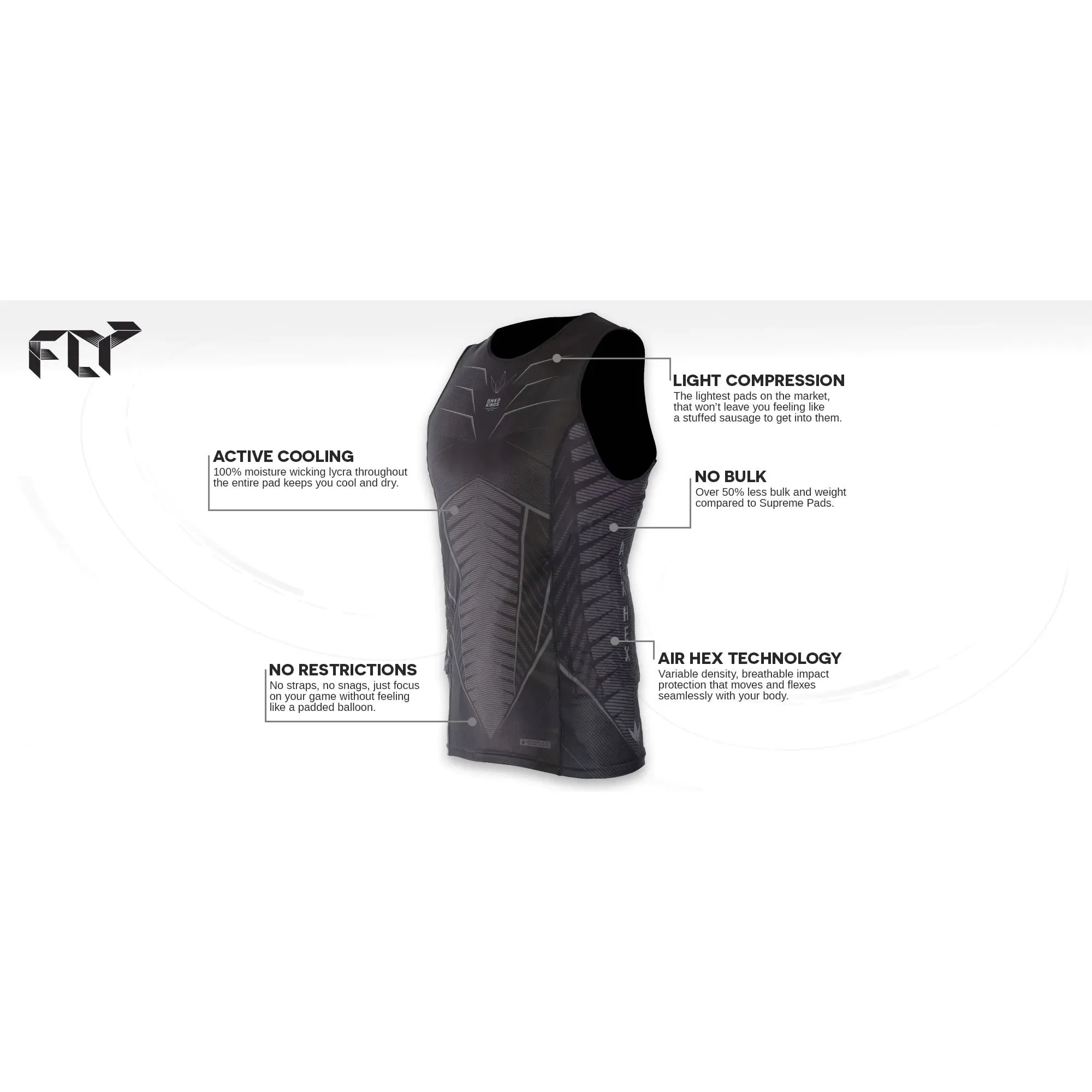 Bunkerkings Fly Sleeveless Compression Top