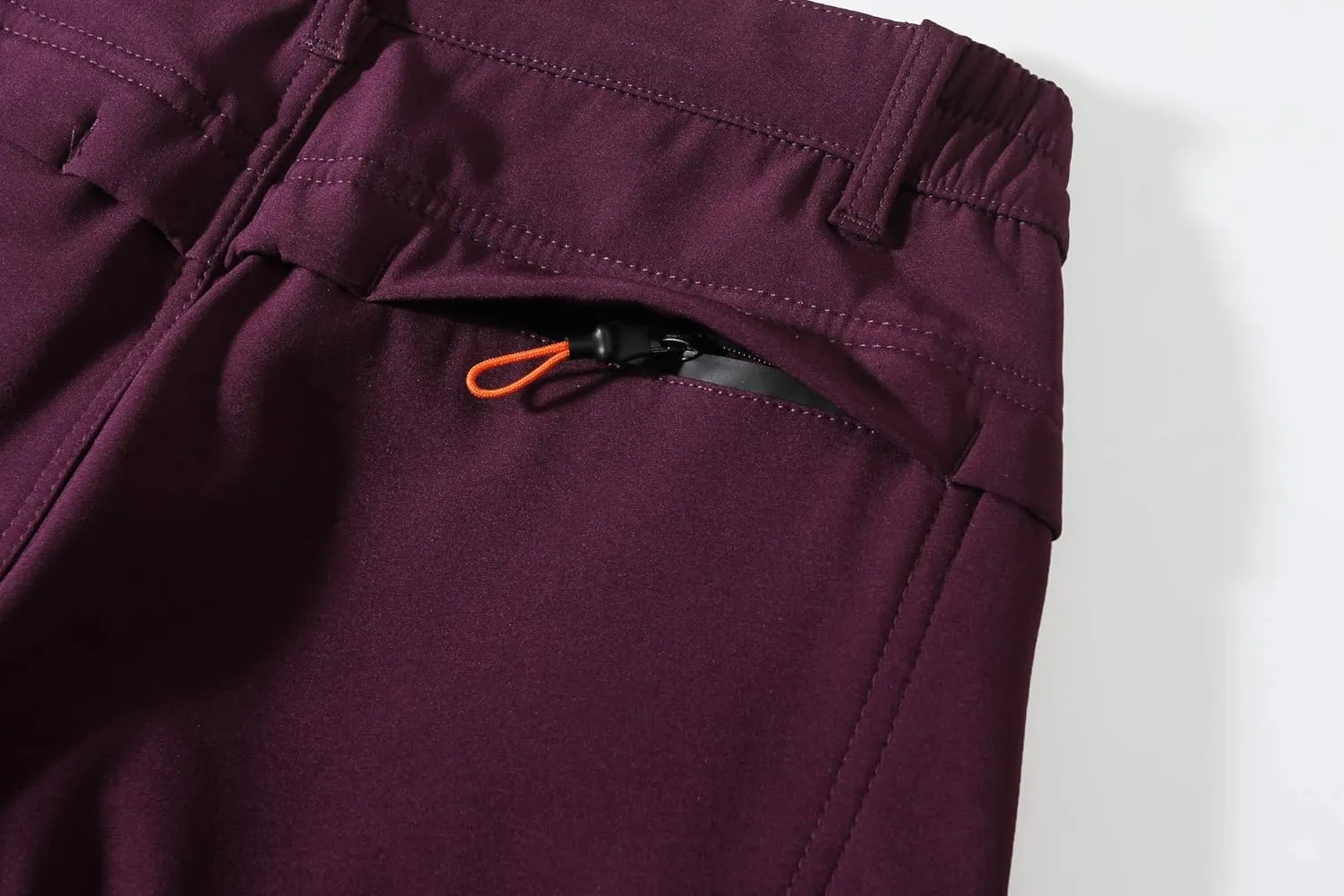 Camii Mia Women's Winter Warm Outdoor Slim Windproof Waterproof Ski Snow Fleece Hiking Pants