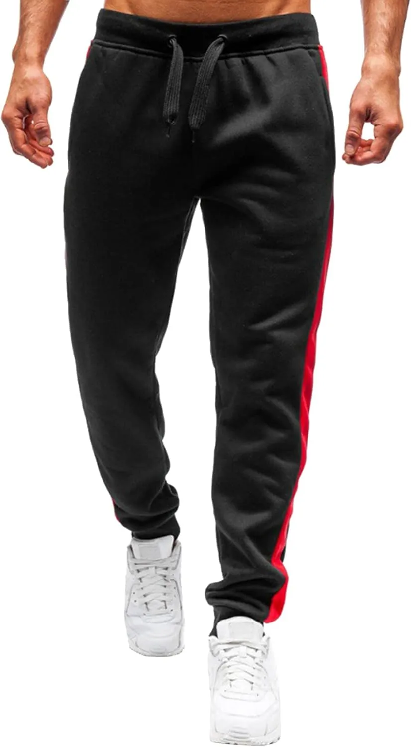 Cargo Pants for Men Big and Tall Pant Mens Cotton Linen Pants Loose Casual Lightweight Elastic Waist Drawstring Beach