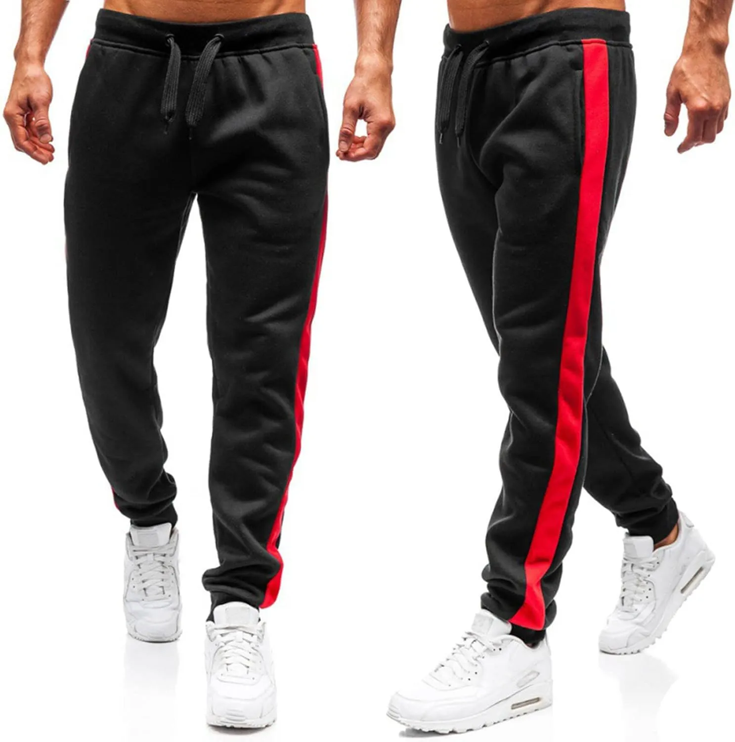 Cargo Pants for Men Big and Tall Pant Mens Cotton Linen Pants Loose Casual Lightweight Elastic Waist Drawstring Beach