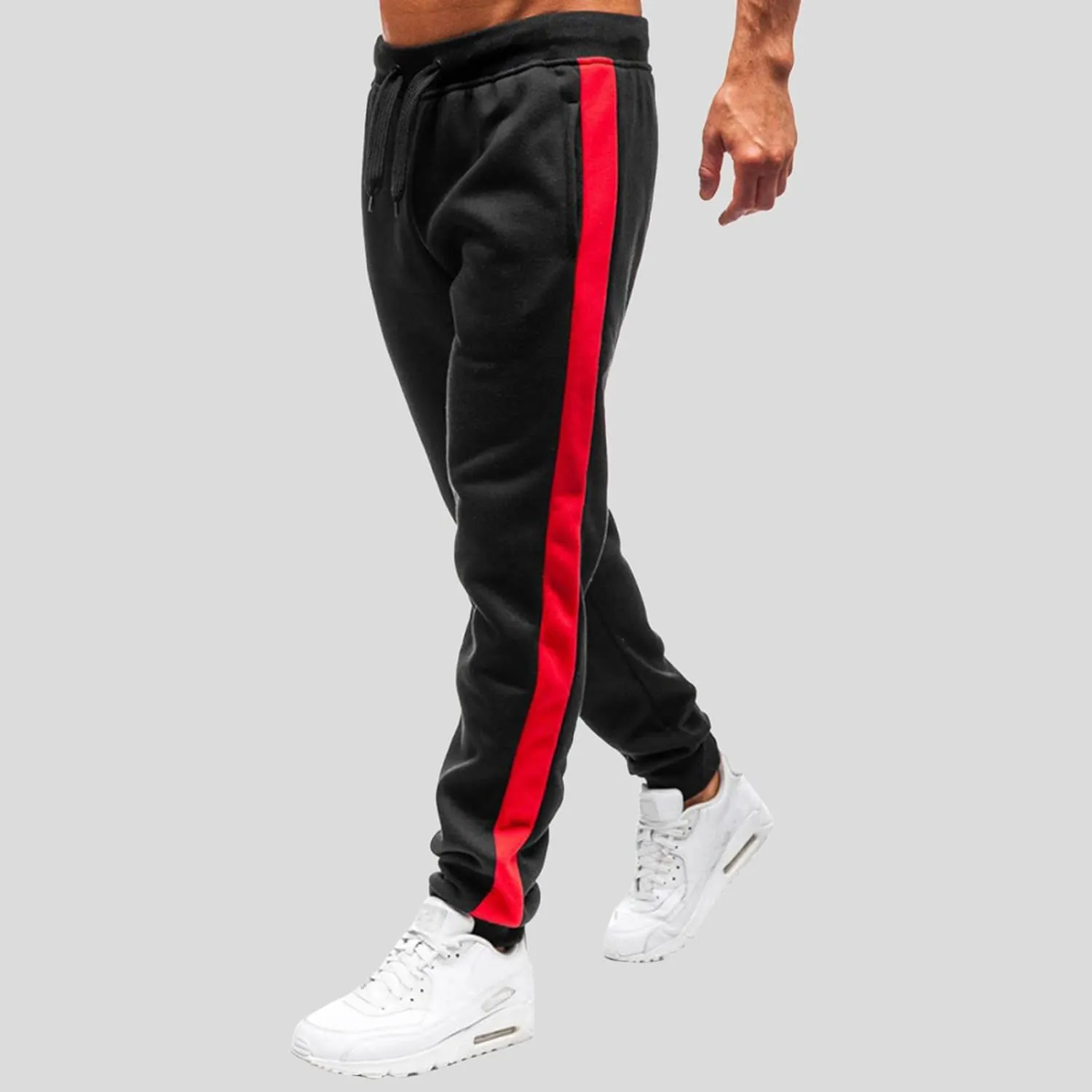 Cargo Pants for Men Big and Tall Pant Mens Cotton Linen Pants Loose Casual Lightweight Elastic Waist Drawstring Beach