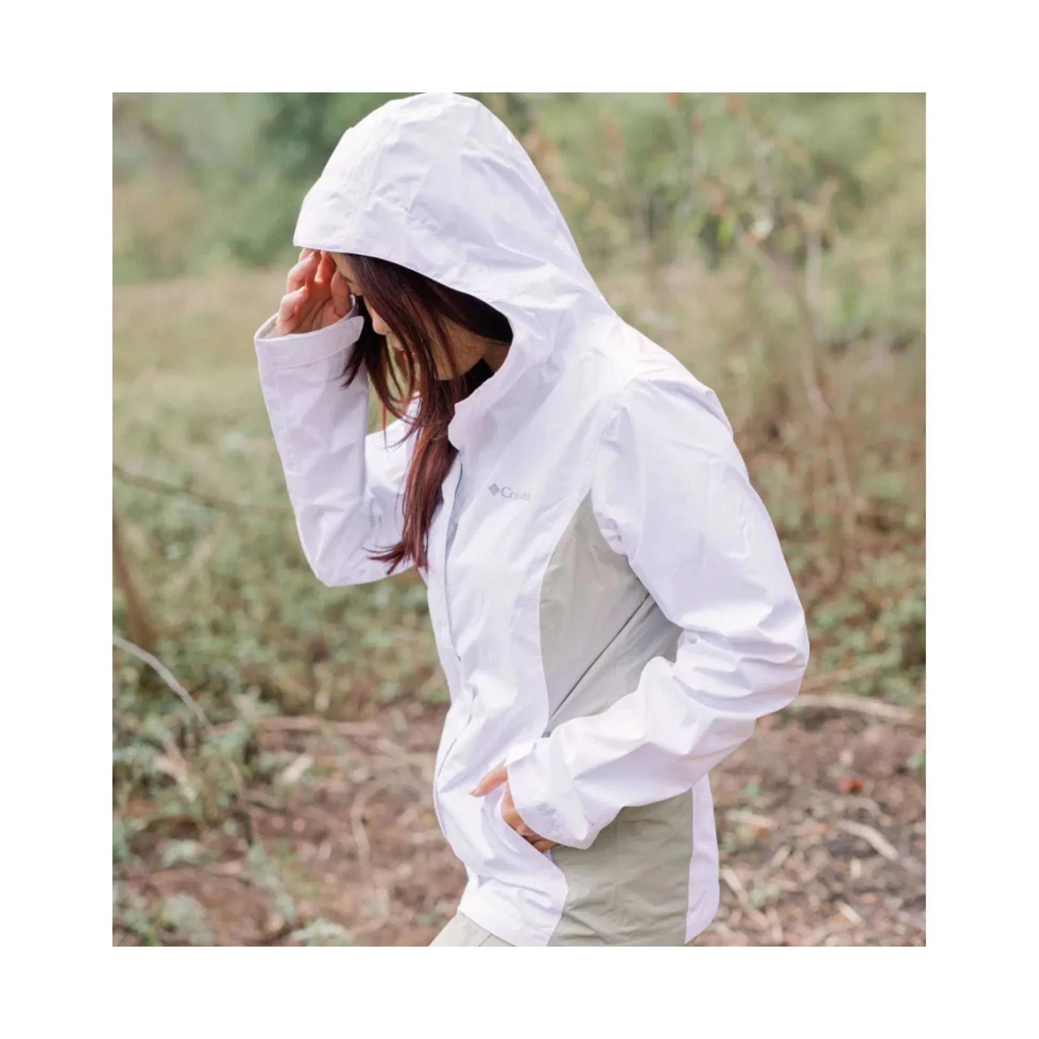 Columbia Women's Arcadia II Jacket - White/Flint Grey