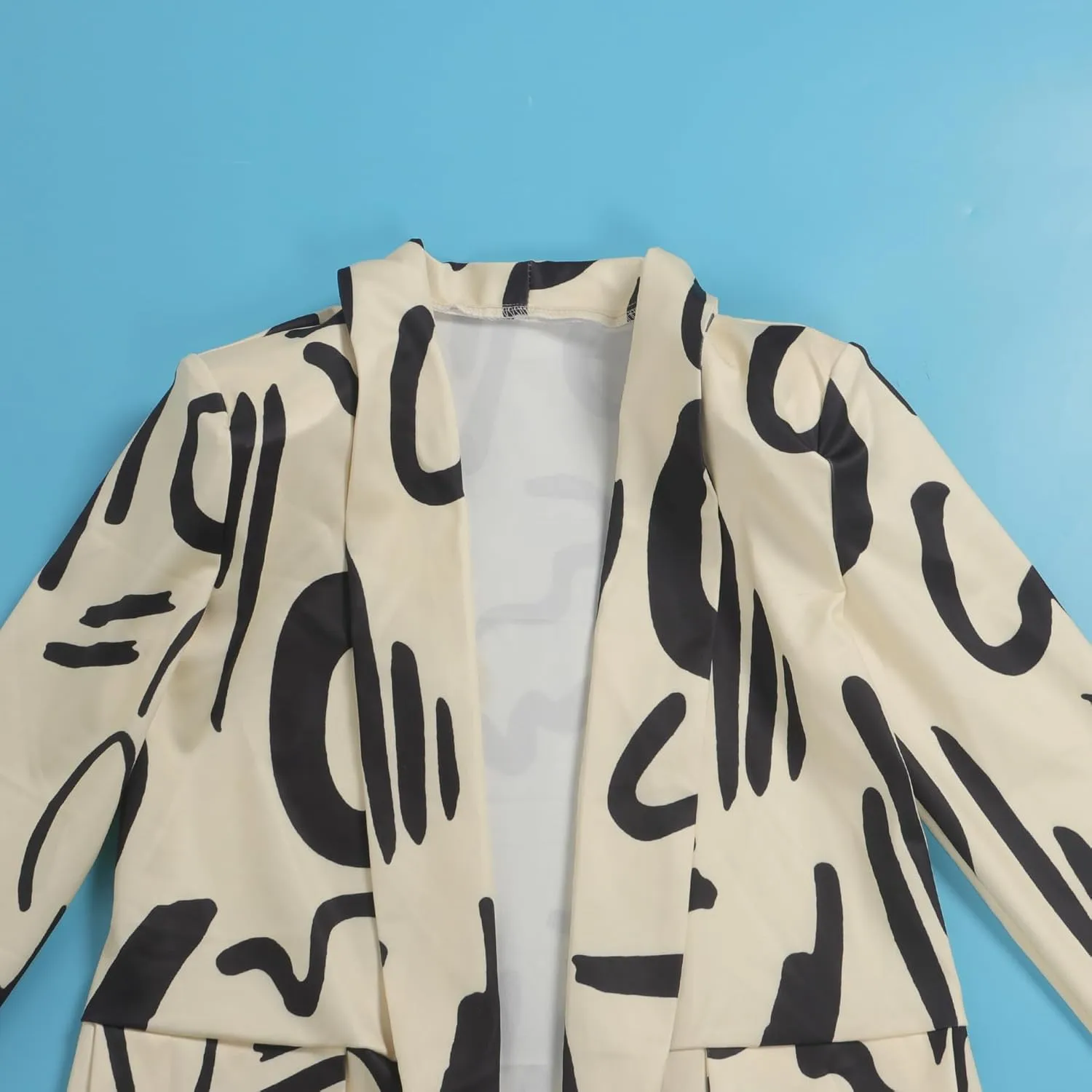 cu4eve Blazer Jackets for Women Business Casual Lightweight Long Sleeve Oversized Fall Trendy Work Outfits Plus Size Coat