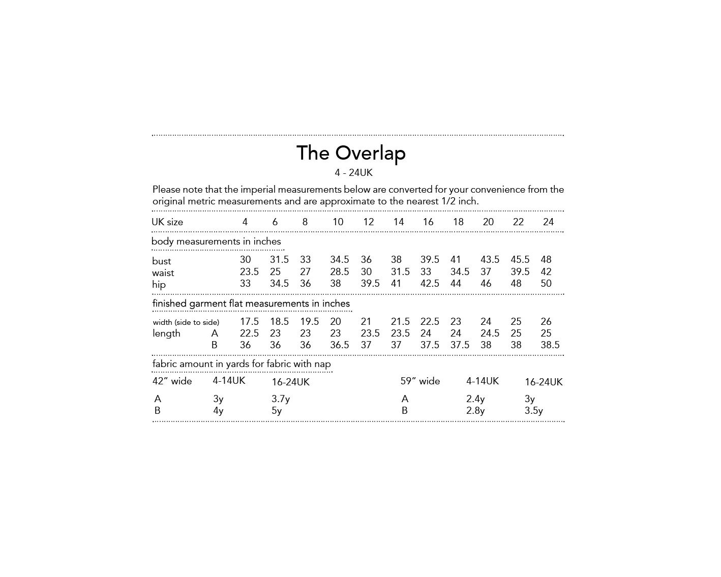 DHURATA DAVIES • The Overlap Sewing Pattern