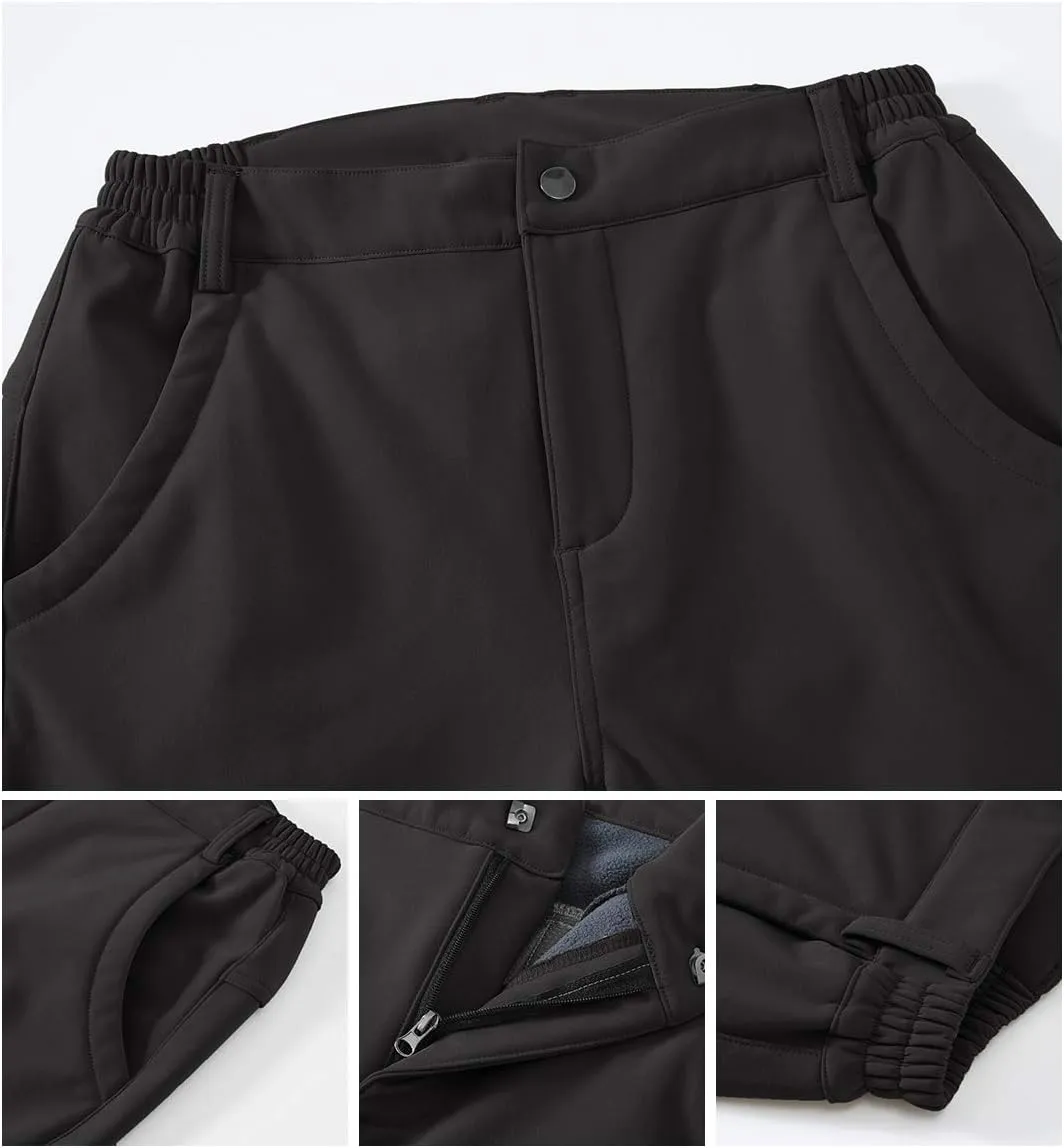 Gopune Women's Waterproof Windproof Outdoor Hiking Snow Ski Insulated Pants