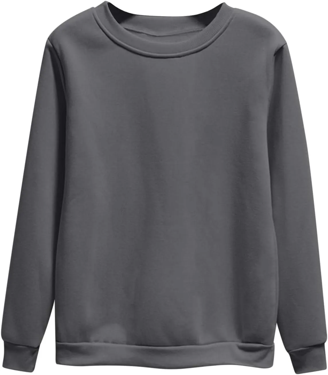 Lightweight Sweatshirts For Women Cute Long Sleeve Crewneck Oversized Pullovers Casual Loose Fall Fashion Outfits 2024