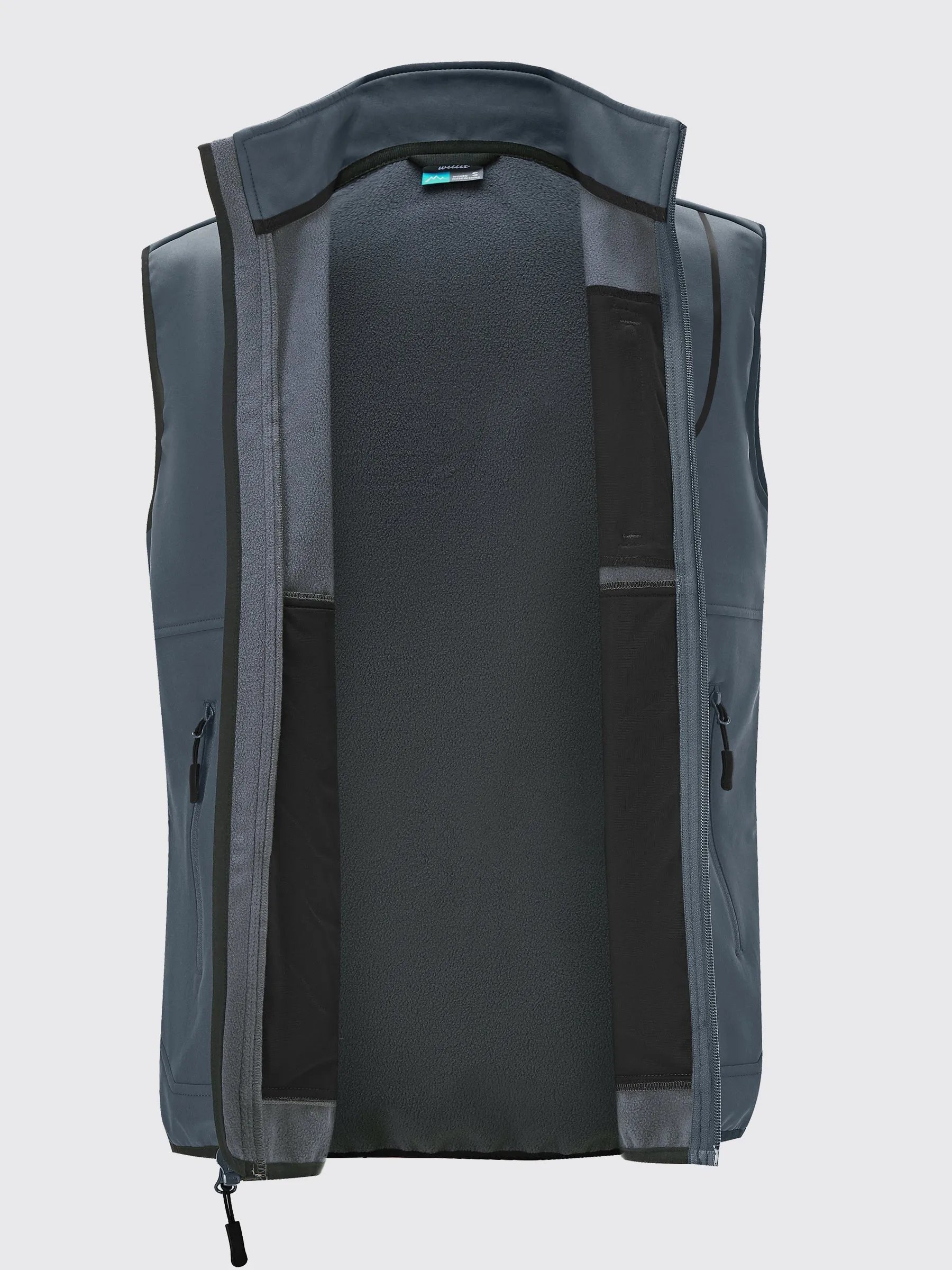 Men's Fleece Lined Soft Shell Vest