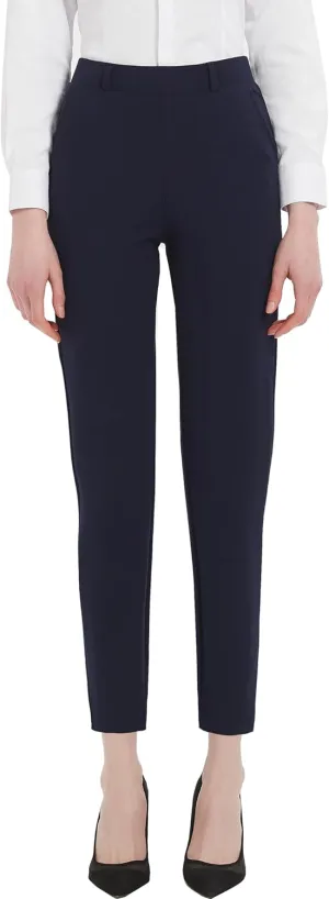 MGWDT Pants for Women's Dress Stretchy Blazer Business Pull On Work Pants
