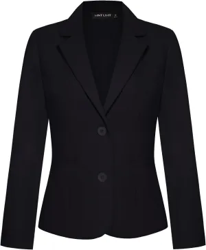 MINTLIMIT Women's Button Front Blazers Long Sleeve Lapel Stretch Casual Office Work Business Blazer Suit Jacket with Pockets