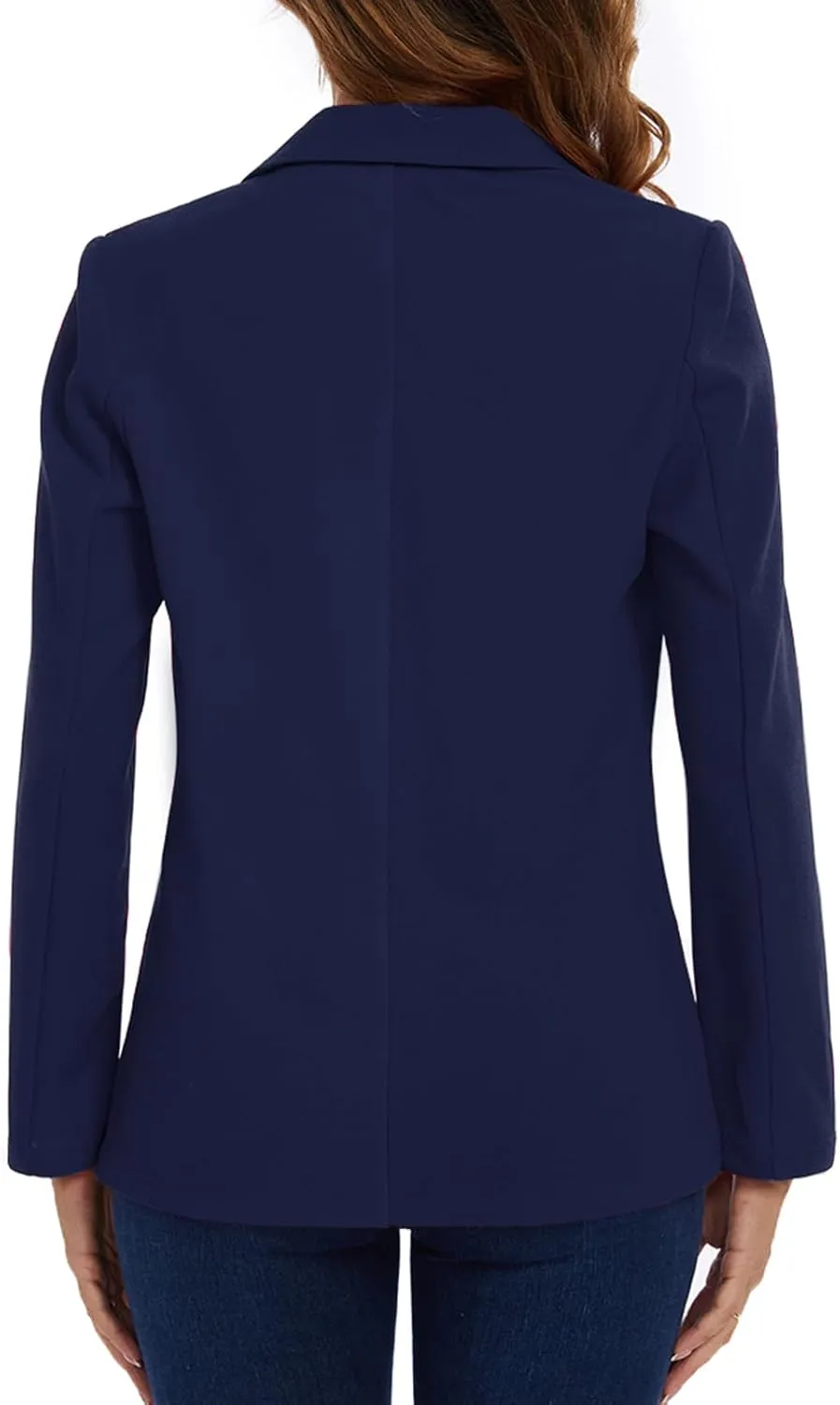 MINTLIMIT Womens Casual Long Sleeve Blazer Button Front Notch Lapel Work Office Business Blazers Jackets with Pockets