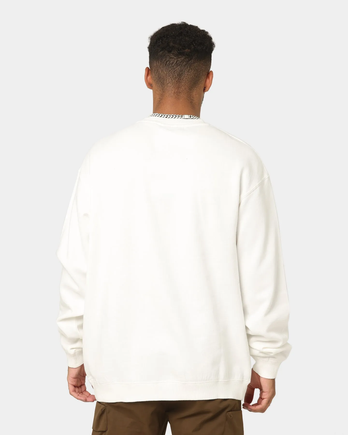 Mitchell & Ness Green Bay Packers Vintage Super Bowl Crewneck Vintage White