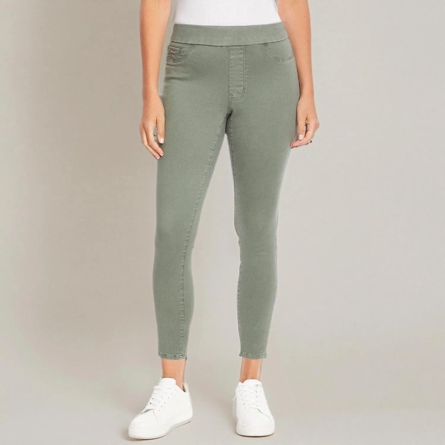 Nine West Women's Heidi Pull On High Waist Stretchy Skinny Leggings