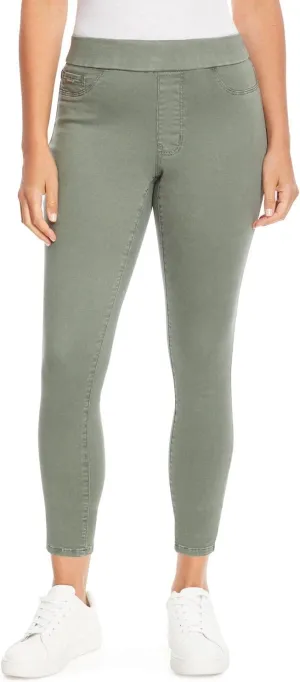 Nine West Women's Heidi Pull On High Waist Stretchy Skinny Leggings