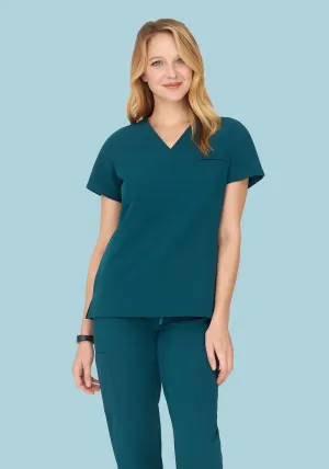 One Pocket Top Caribbean Blue