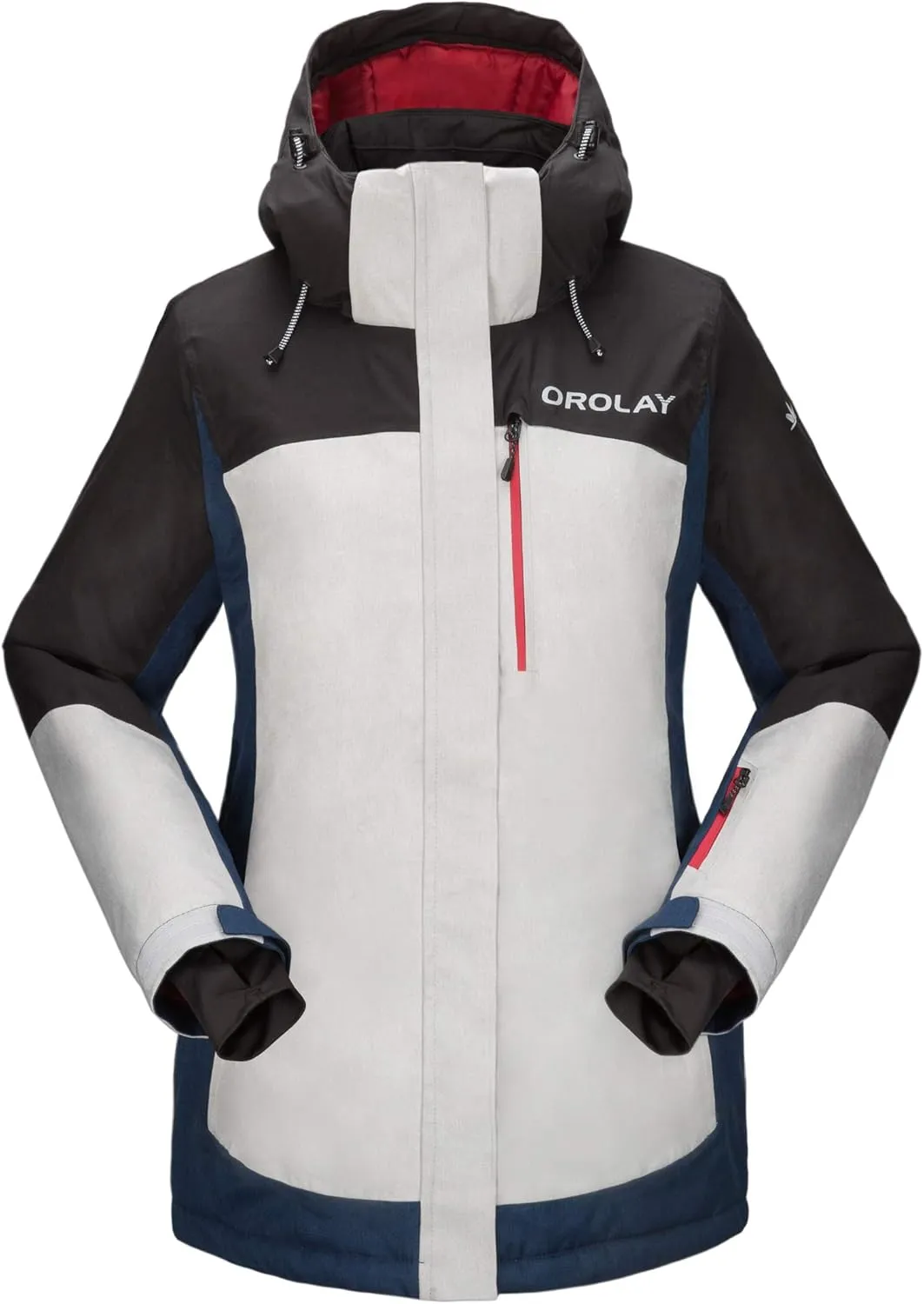 Orolay Womens Winter Ski Jacket Waterproof Snow Winter Coats