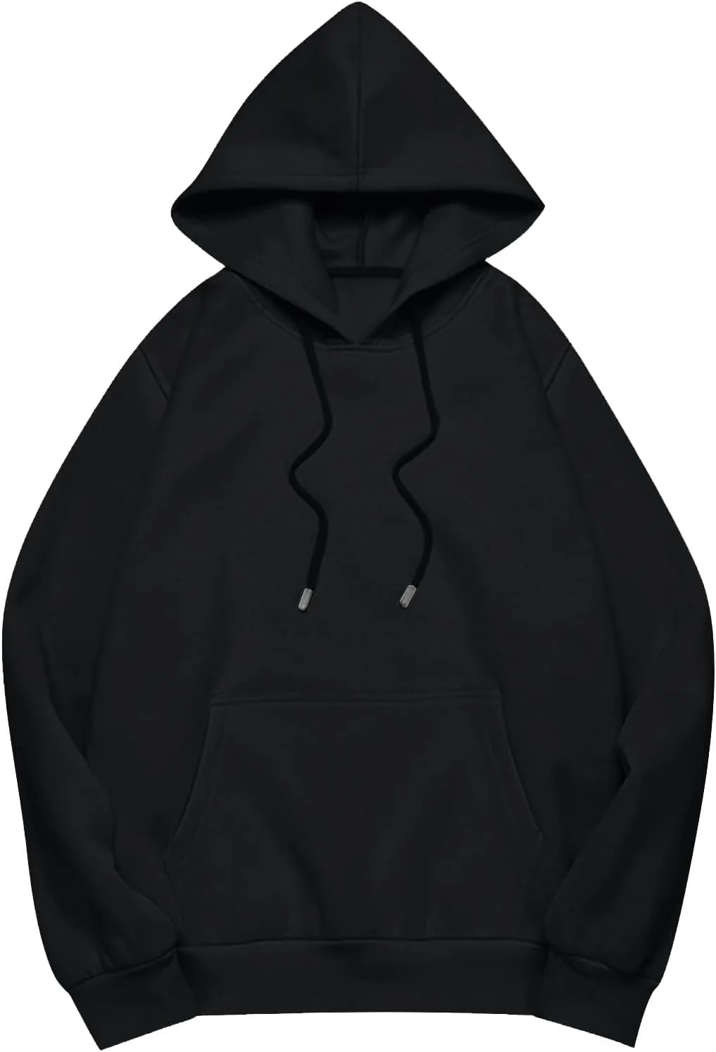 Oversized Hoodie For Women Plus Size Drop Shoulder Fleece Sweatshirts Comfy Pullover Tops Baggy Winter Coat w/Pockets
