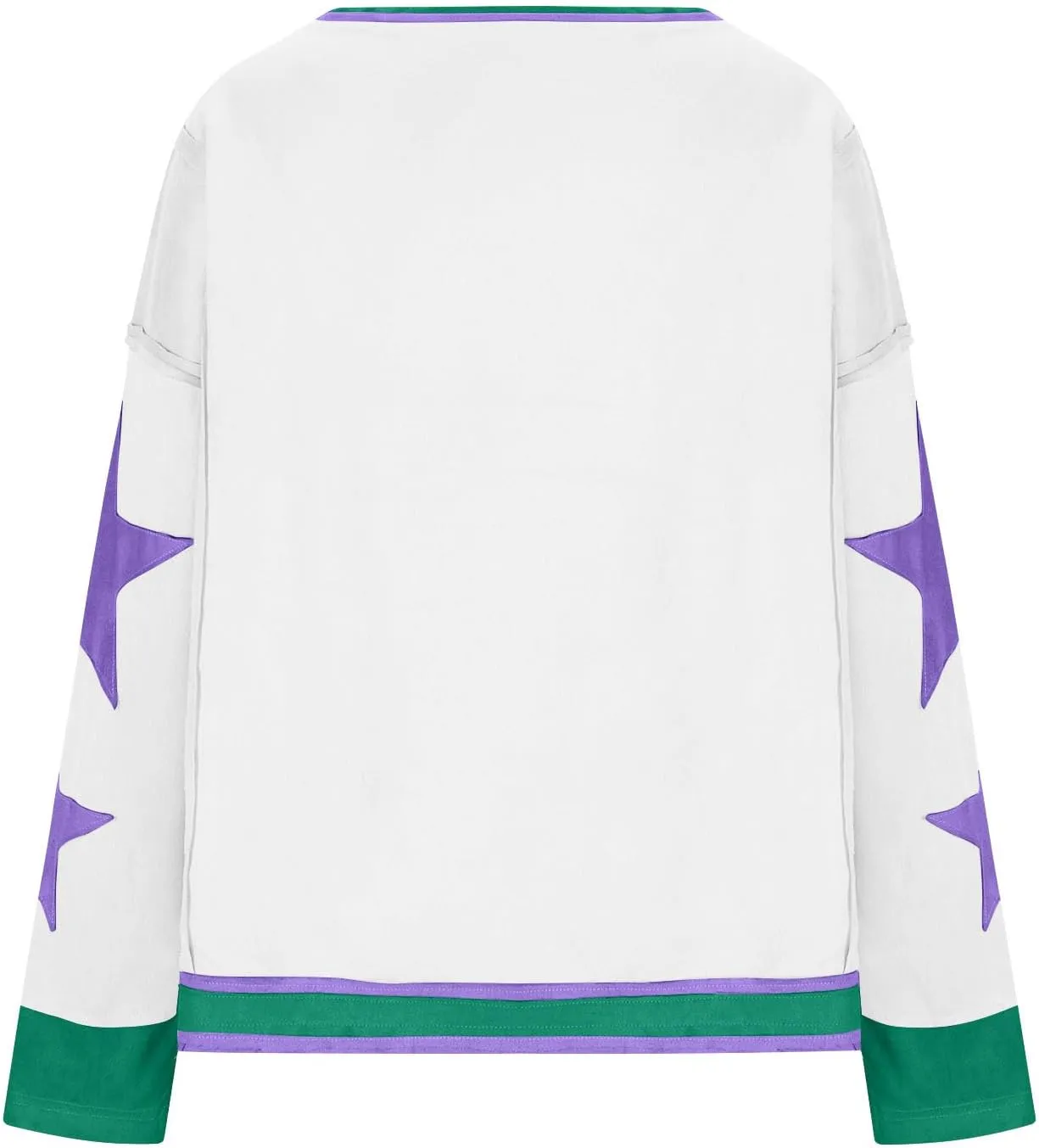 Oversized Star Sweatshirts For Women Fall Fashion 2024 Graphic Long Sleeve Crewneck Drop Shoulder Pullover Tops