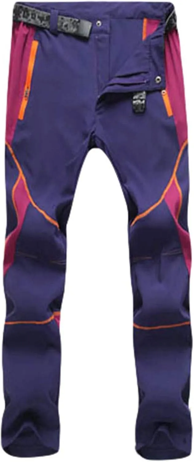 Pants For Men Mens Waterproof Pants Casual Splice Windproof Trousers Softshell Outdoor Hiking Trousers Cargo Pants