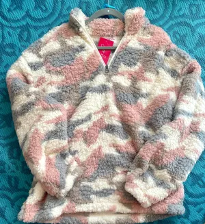 Pink/Grey/Cream Sherpa