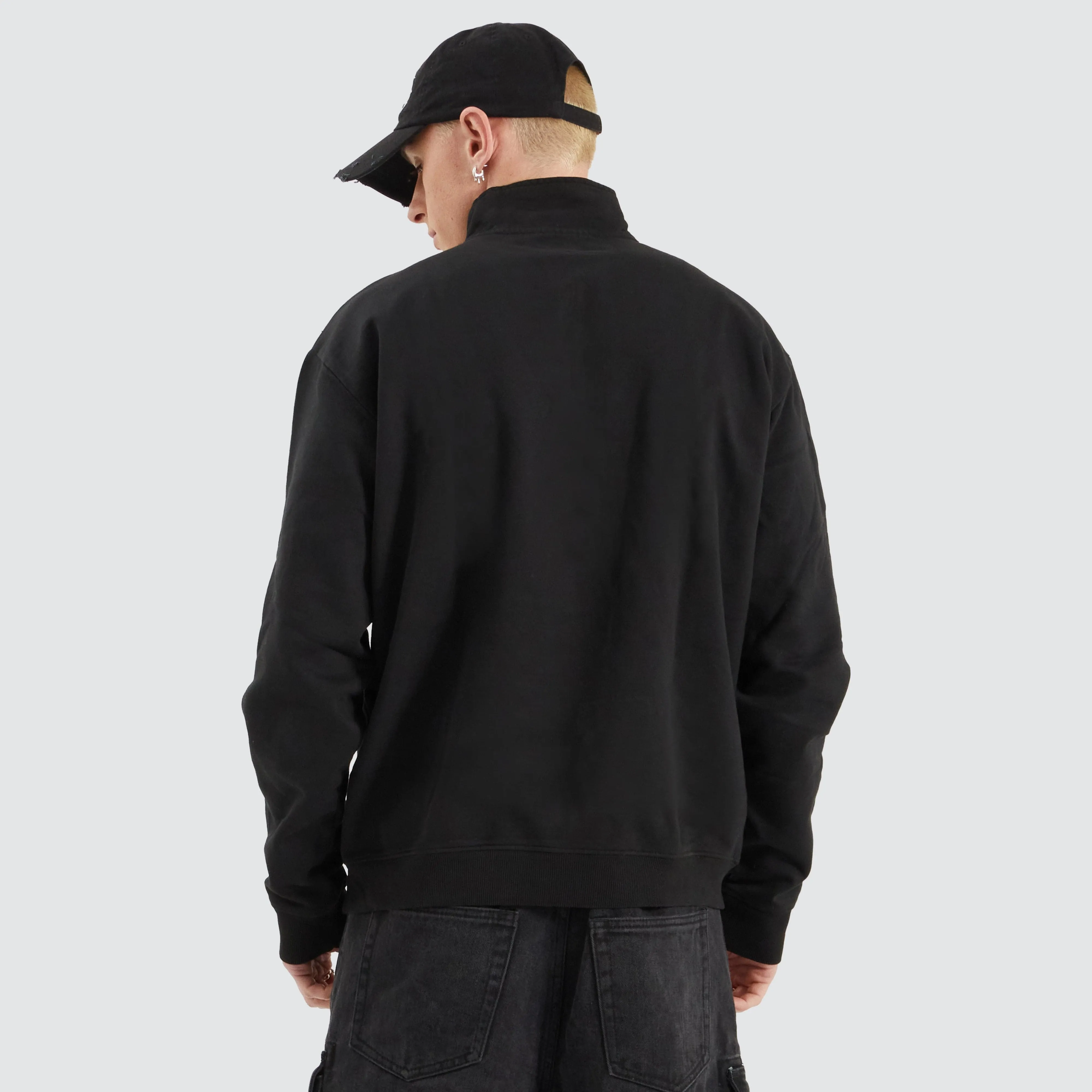 Quarter Zip Crew Pigment Black