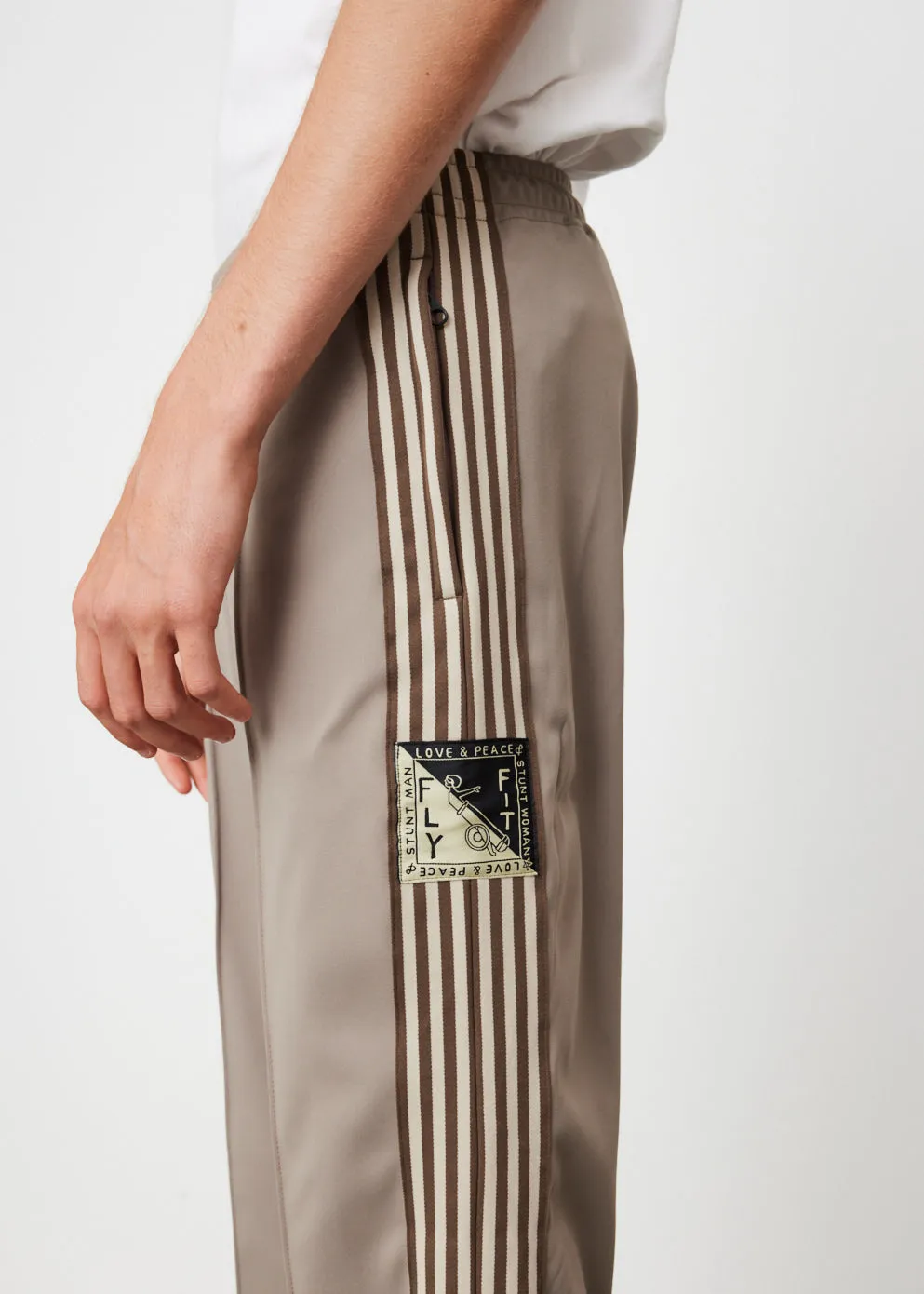 Smooth Heat-Jersey Stuntmen Track Pants