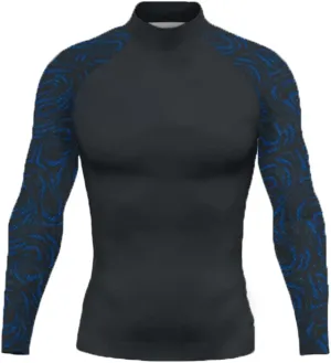 Surfing Shirts Sun Protection Clothing Men Cooling Dive Shirts Long Sleeve Quick Dry Swimsuit for Men