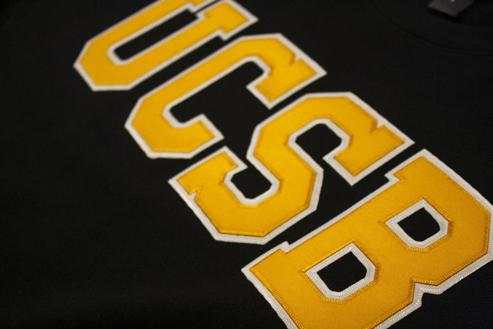 UCSB Applique Hoodie – Black