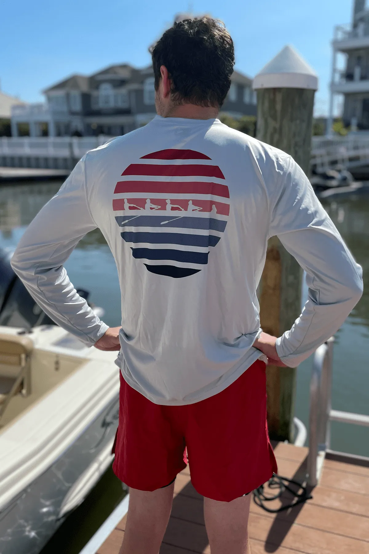 Unisex UV Protection Sunset Row Long Sleeve