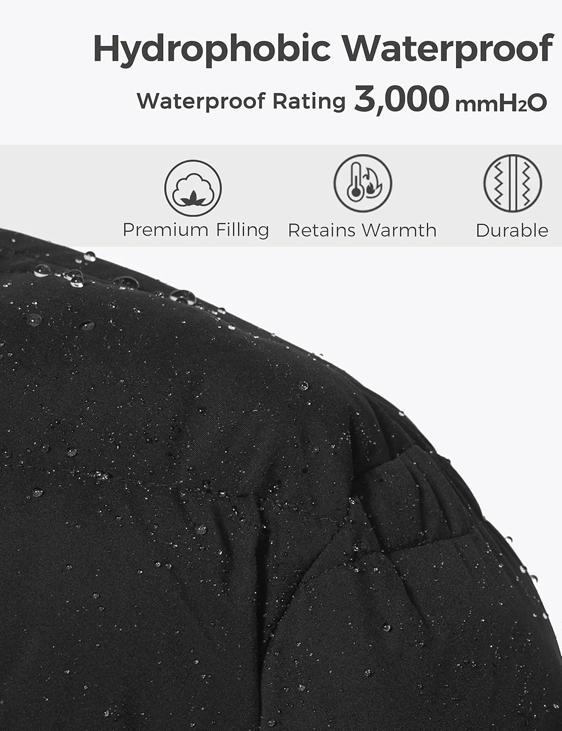 wantdo Women's Plus Size Winter Coats Warm Long Puffer Coat Quilted Parka Jacket with Removable Fur Hood