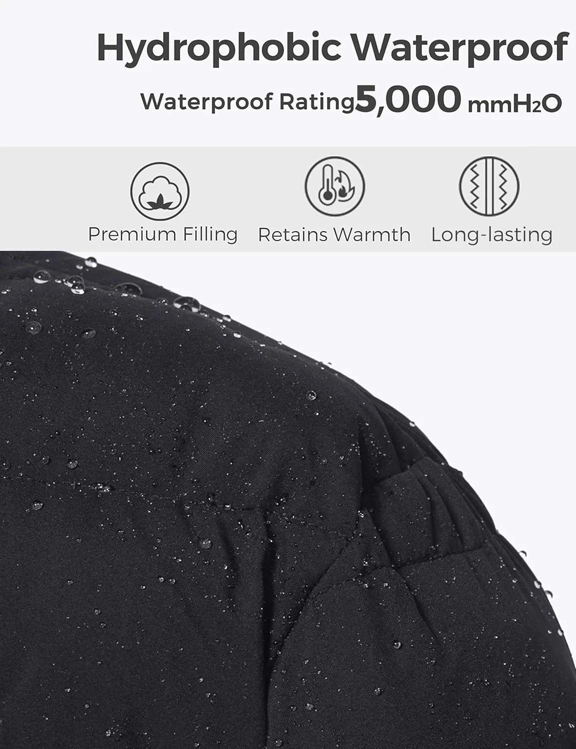 wantdo Women's Plus Size Winter Coats Warm Long Puffer Coat Quilted Parka Jacket with Removable Fur Hood