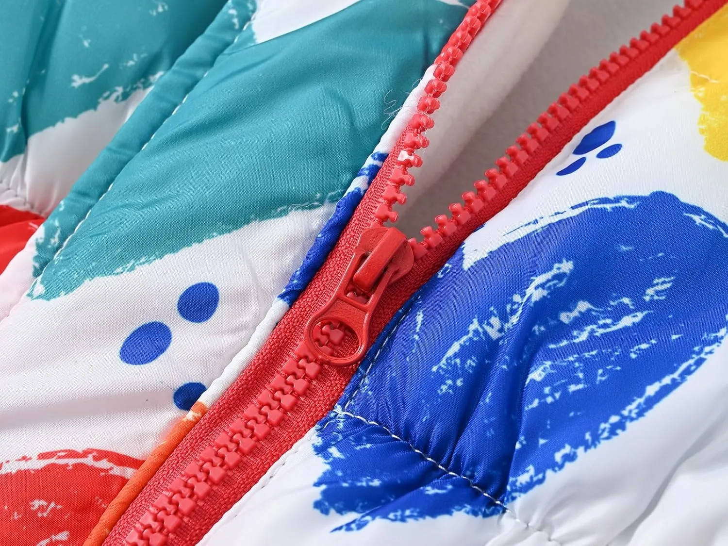 Winter Coats For Girls Hooded Waterproof Floral Printed Kids Toddler Warm Snow Jacket