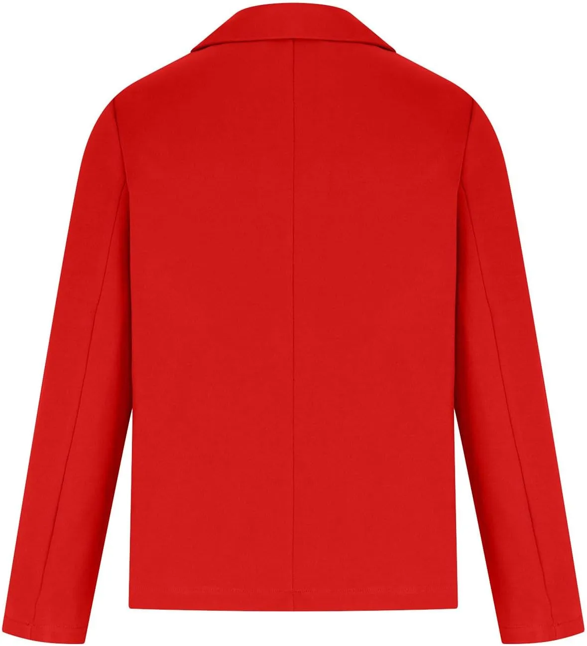 Women's 2024 Fall Business Casual Blazers Open Front Trendy Work Office Blazer Jacket Long Sleeve Solid Color Outwear