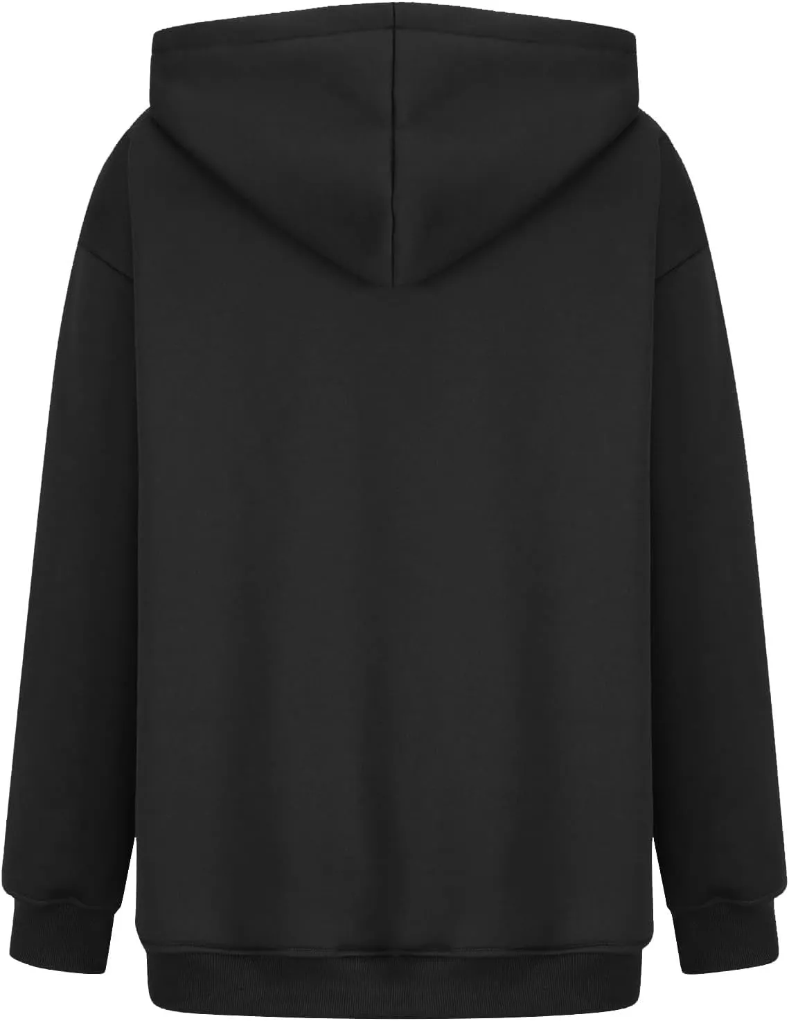 Womens Fleece Oversized Hoodie Baggy Cotton Soft Pullover Sweatshirts Drop Shoulder Fall Winter Hooded Coats w/Pocket