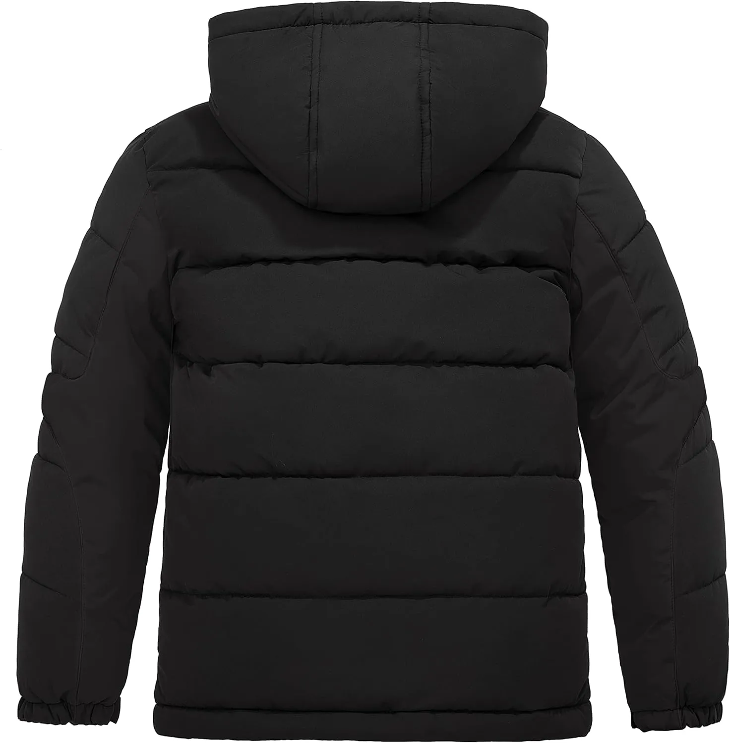 ZSHOW Boys' Hooded Puffer Jacket Waterproof Warm Winter Coat Soft Fleece Lined Outerwear Jacket
